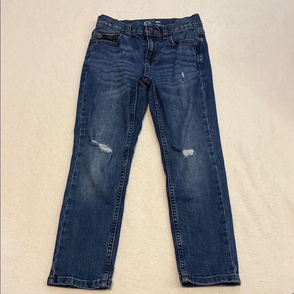 Wonder Nation Dark Blue Slim Jeans